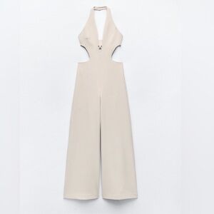 Zara halter jumpsuit small nwt
